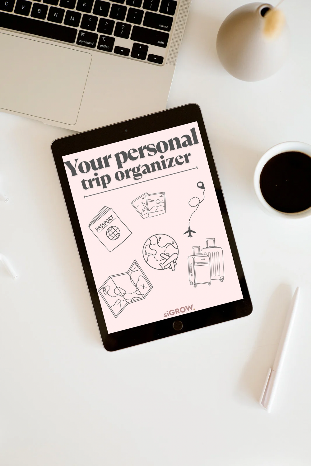 Printable travel planner – 20+ pages | PDF download