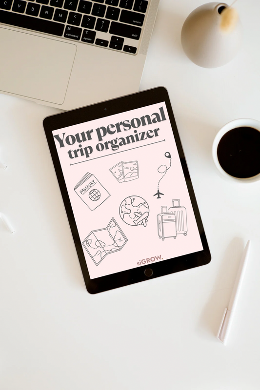 Printable travel planner – 20+ pages | PDF download