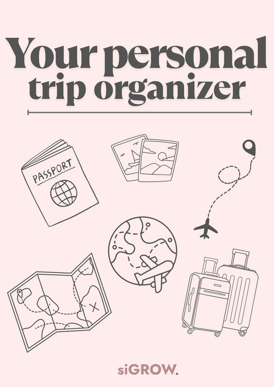 Printable travel planner – 20+ pages | PDF download